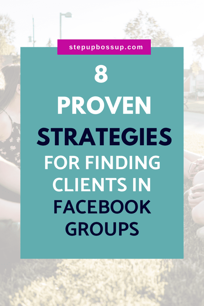 Get Clients With facebook Groups