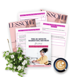 The 30 Minute Marketing Method SP 5