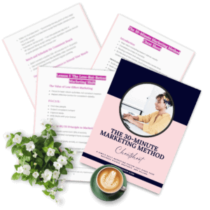 The 30 Minute Marketing Method SP 8