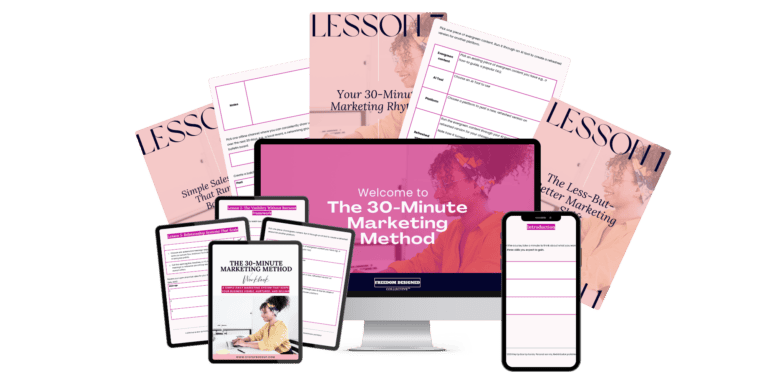 The 30 Minute Marketing Method SP 1