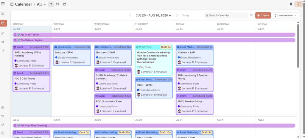 Marketing Plan for a Small Business: 7 Simple Steps 2 coschedule - marketing plan for a small business