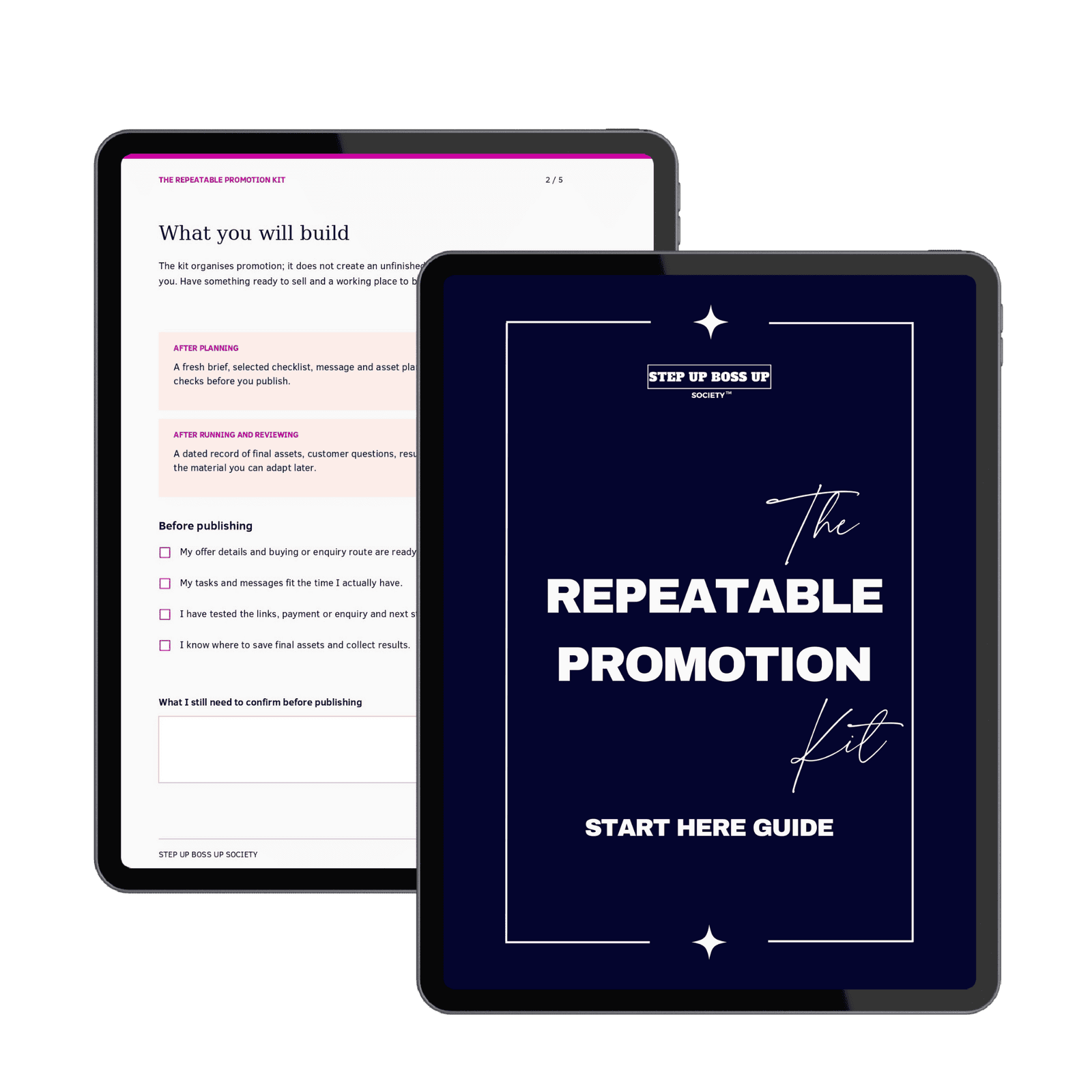 SALES | The Repeatable Promo Kit - Full 5