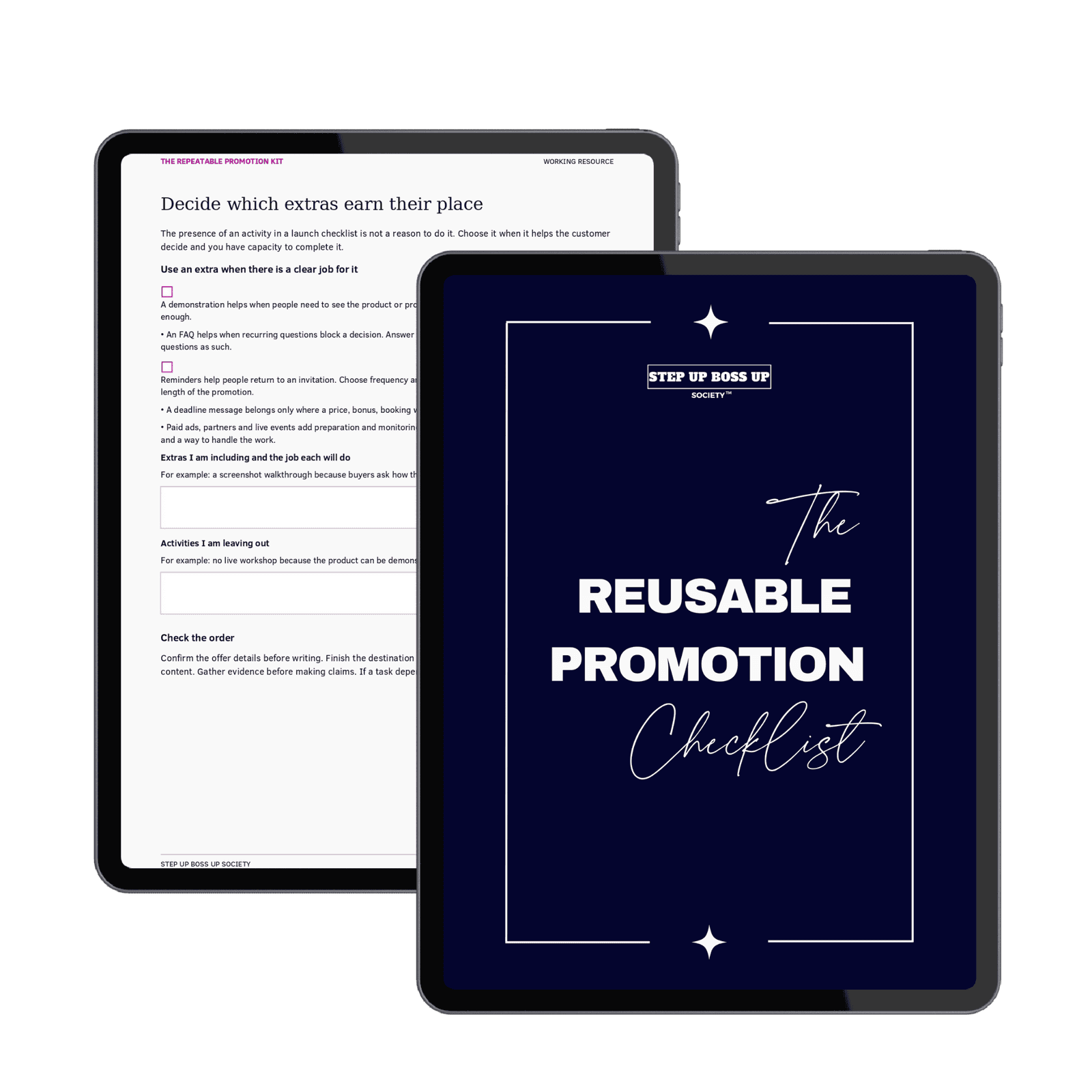 SALES | The Repeatable Promo Kit - Full 7