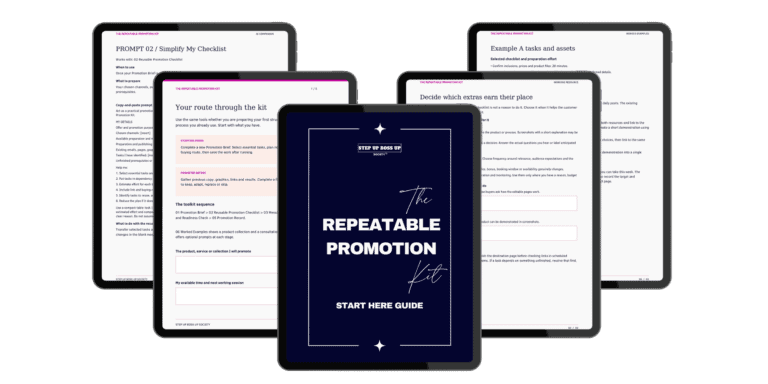 SALES | The Repeatable Promo Kit - Full 4